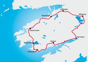 Ring of Kerry map