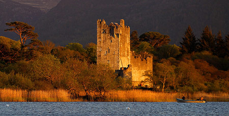 Cycling to Ross Castle and Ross Island