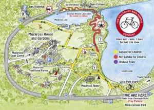 Killarney Bike Rental route map