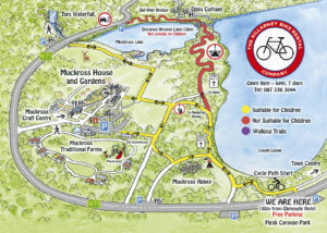 Killarney Bike Rental route map